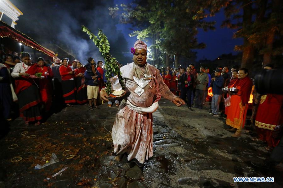 NEPAL-BHAKTAPUR-DASHAIN FESTIVAL