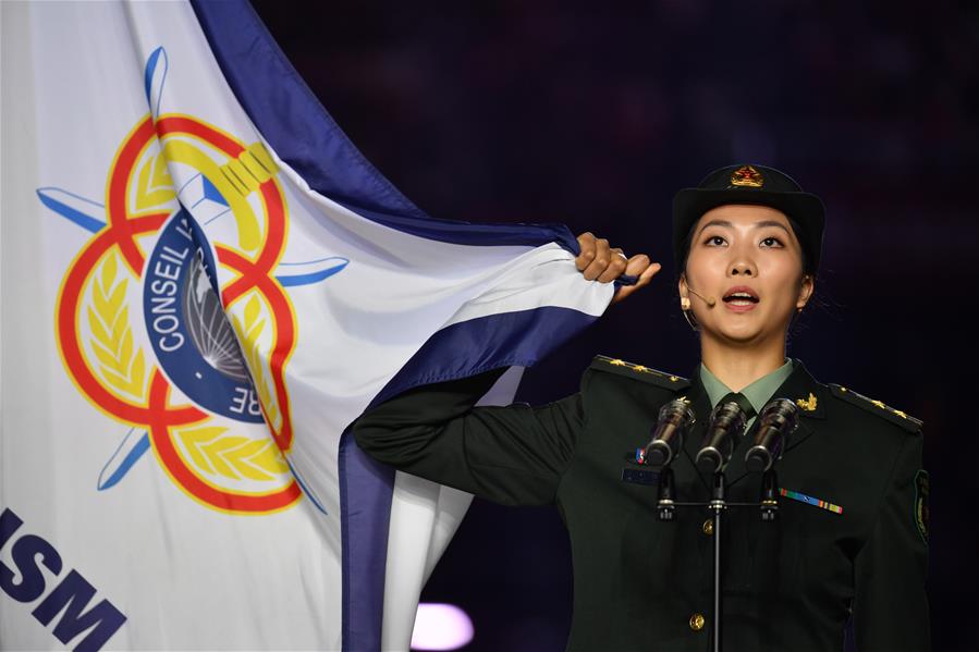 (SP)CHINA-WUHAN-7TH MILITARY WORLD GAMES-OPENING CEREMONY