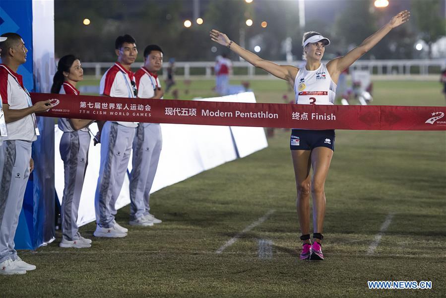 (SP)CHINA-WUHAN-7TH MILITARY WORLD GAMES-MODERN PENTATHLON