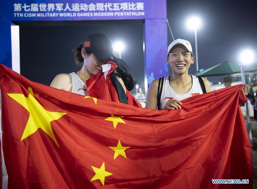 (SP)CHINA-WUHAN-7TH MILITARY WORLD GAMES-MODERN PENTATHLON