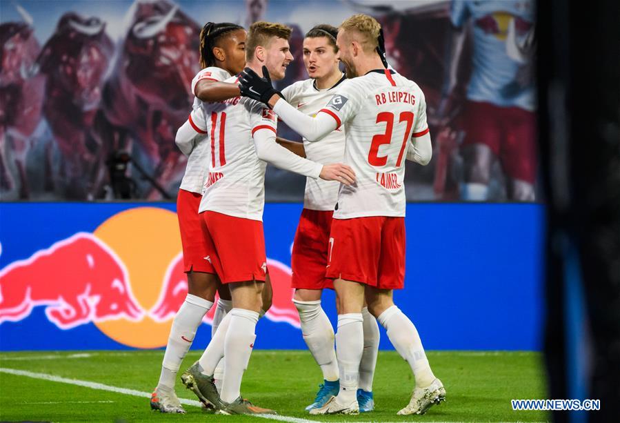 (SP)GERMANY-LEIPZIG-SOCCER-BUNDESLIGA-LEIPZIG VS KOELN