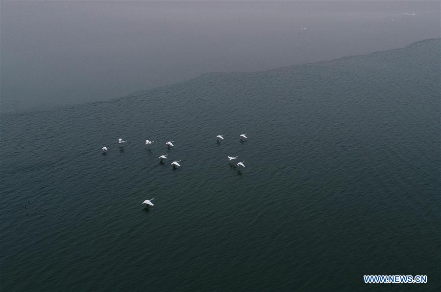 CHINA-SHAANXI-SHENMU-HONGJIANNAO LAKE-SCENERY (CN)