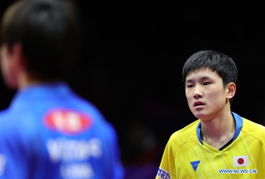 (SP)CHINA-CHENGDU-TABLE TENNIS-ITTF MEN'S WORLD CUP-QUARTERFINAL(CN)