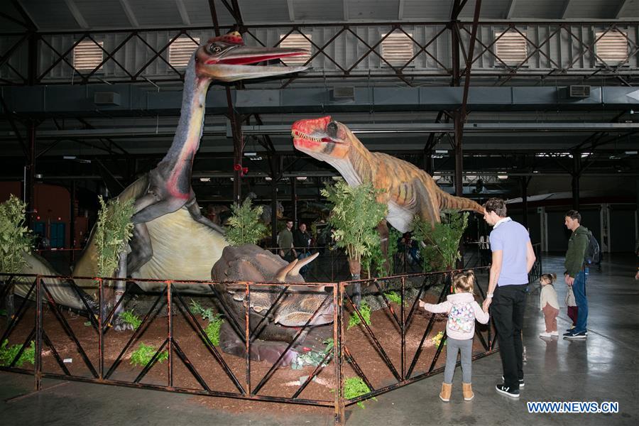 U.S.-TEXAS-DALLAS-JURASSIC QUEST EXHIBITION