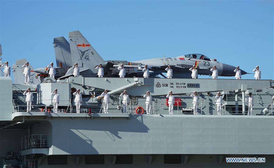 CHINA-HAINAN-SANYA-SHANDONG AIRCRAFT CARRIER (CN)