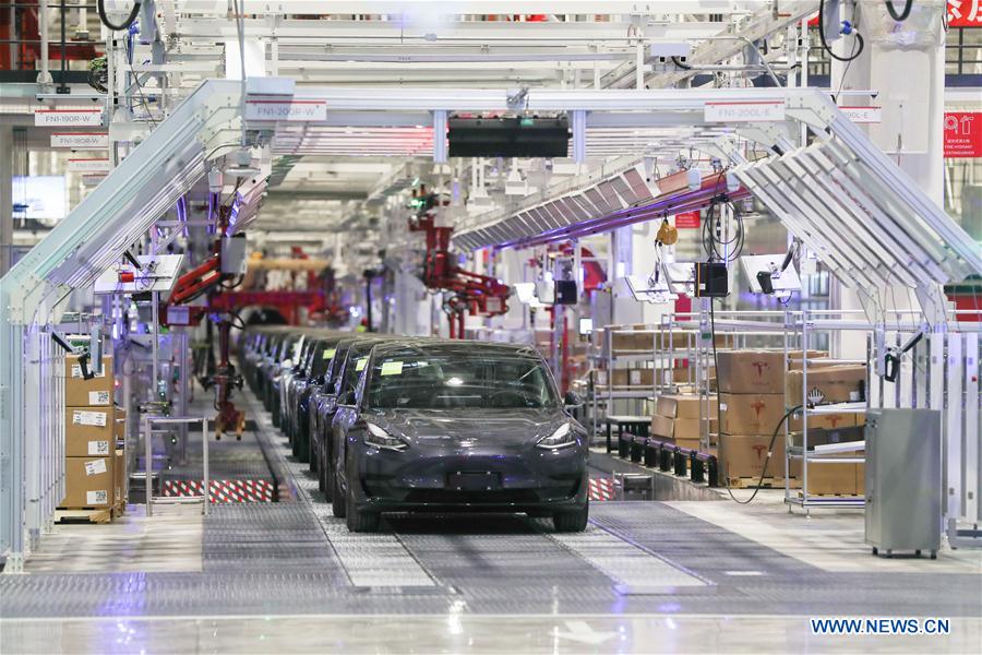 CHINA-SHANGHAI-TESLA-GIGAFACTORY-MODEL Y (CN)