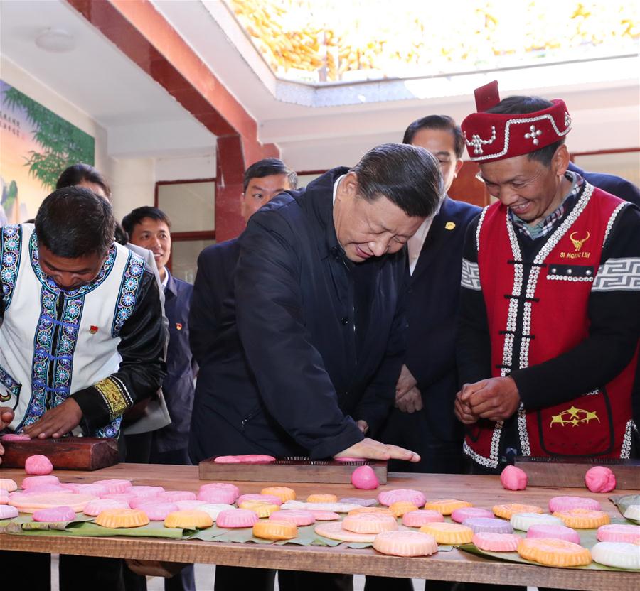 CHINA-YUNNAN-XI JINPING-INSPECTION (CN)