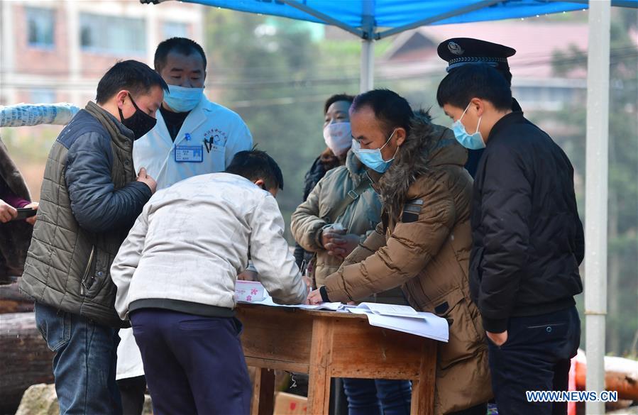 CHINA-GUANGXI-RURAL AREA-CORONAVIRUS-PREVENTION MEASURES (CN)