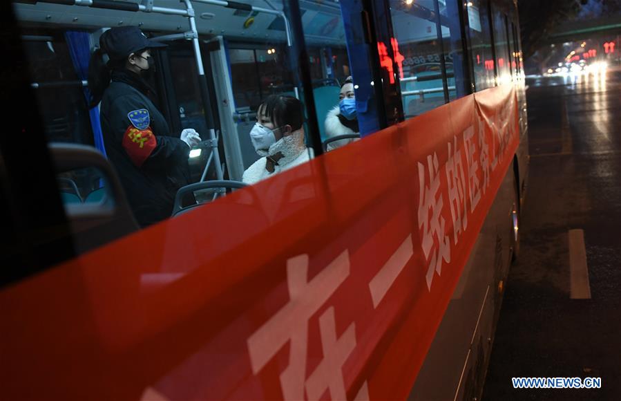 CHINA-SHAANXI-XI'AN-CORONAVIRUS-BUS-SPECIAL TRANSIT LINES (CN)