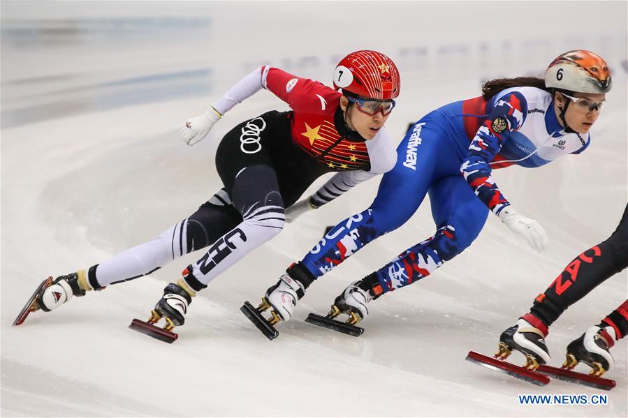 (SP)GERMANY-DRESDEN-ISU WORLD CUP