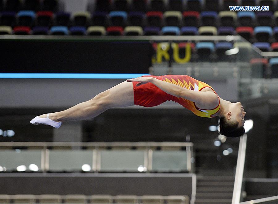 (SP)AZERBAIJAN-BAKU-2020 FIG WORLD CUP IN TRAMPOLINE GYMNASTICS AND TUMBLING