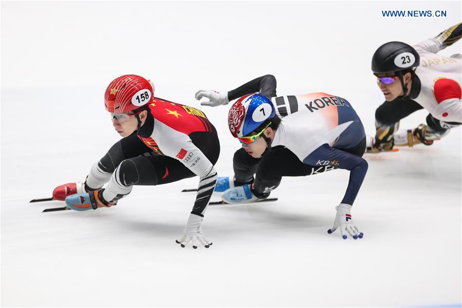 (SP)THE NETHERLANDS-DORDRECHT-ISU WORLD CUP-SHORT TRACK