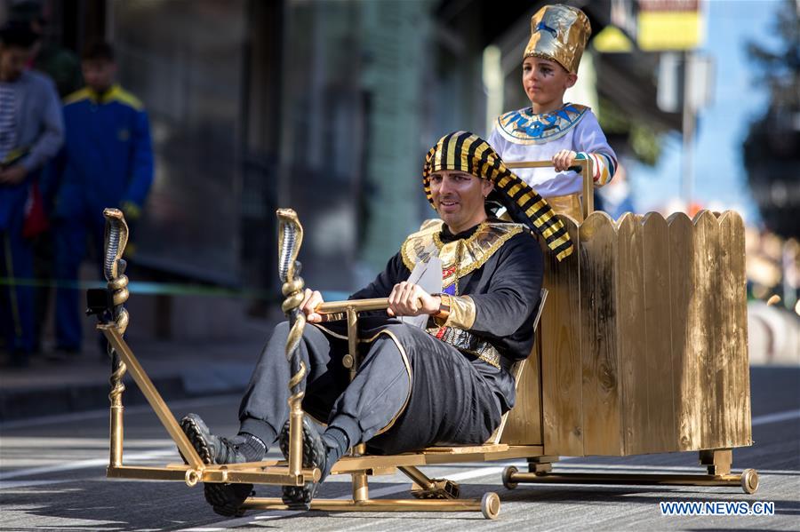 CROATIA-OPATIJA-CARNIVAL-SOAPBOX RACE