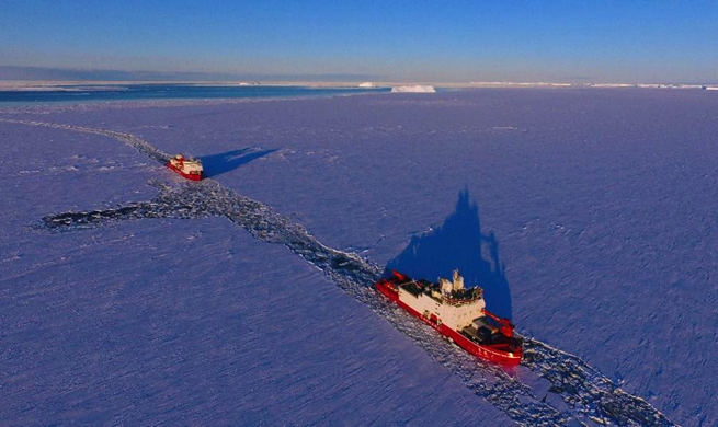 China's polar icebreakers Xuelong, Xuelong 2 to conduct scientific researches in Southern Ocean