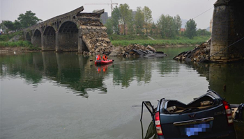 East China bridge collapse kills 3