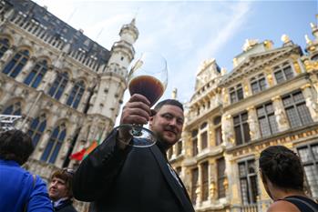 Beer Weekend activity held in Brussels, Belgium