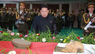 Top leader of DPRK attends funeral of Ra Uh Sol in Pyongyang